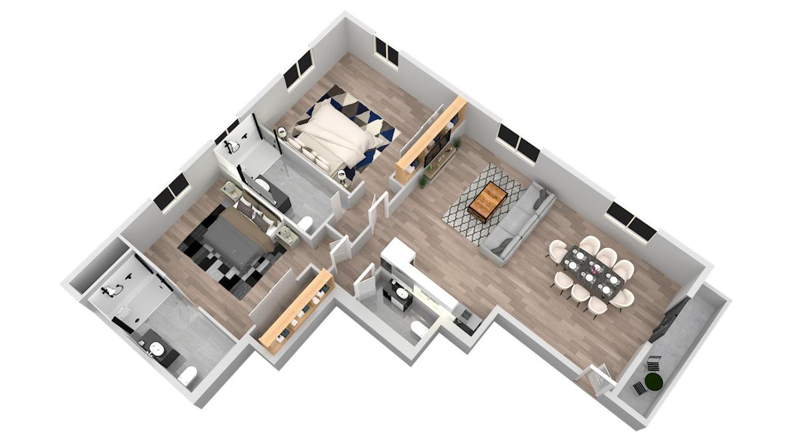 Superbe, T3 Spacieux 78 M2, Neuf, Parking, Balcon Gerde 外观 照片